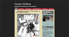 Desktop Screenshot of georgemcbean.com